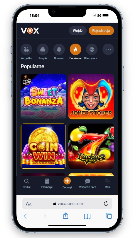 Vox Casino Recenzja